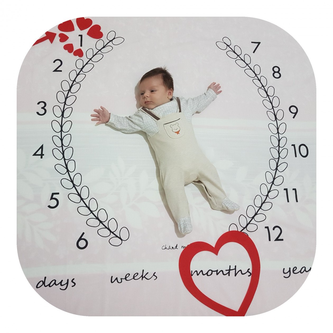 یک ماهگی نوزاد علی