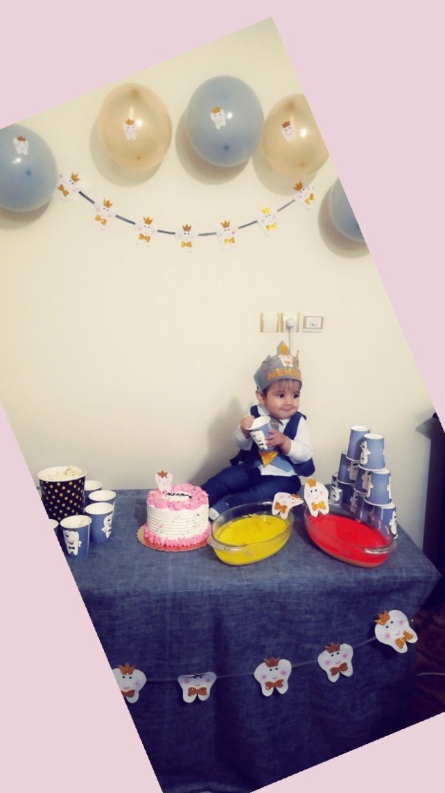 هفت ماهگی نوزاد مهرادنظری