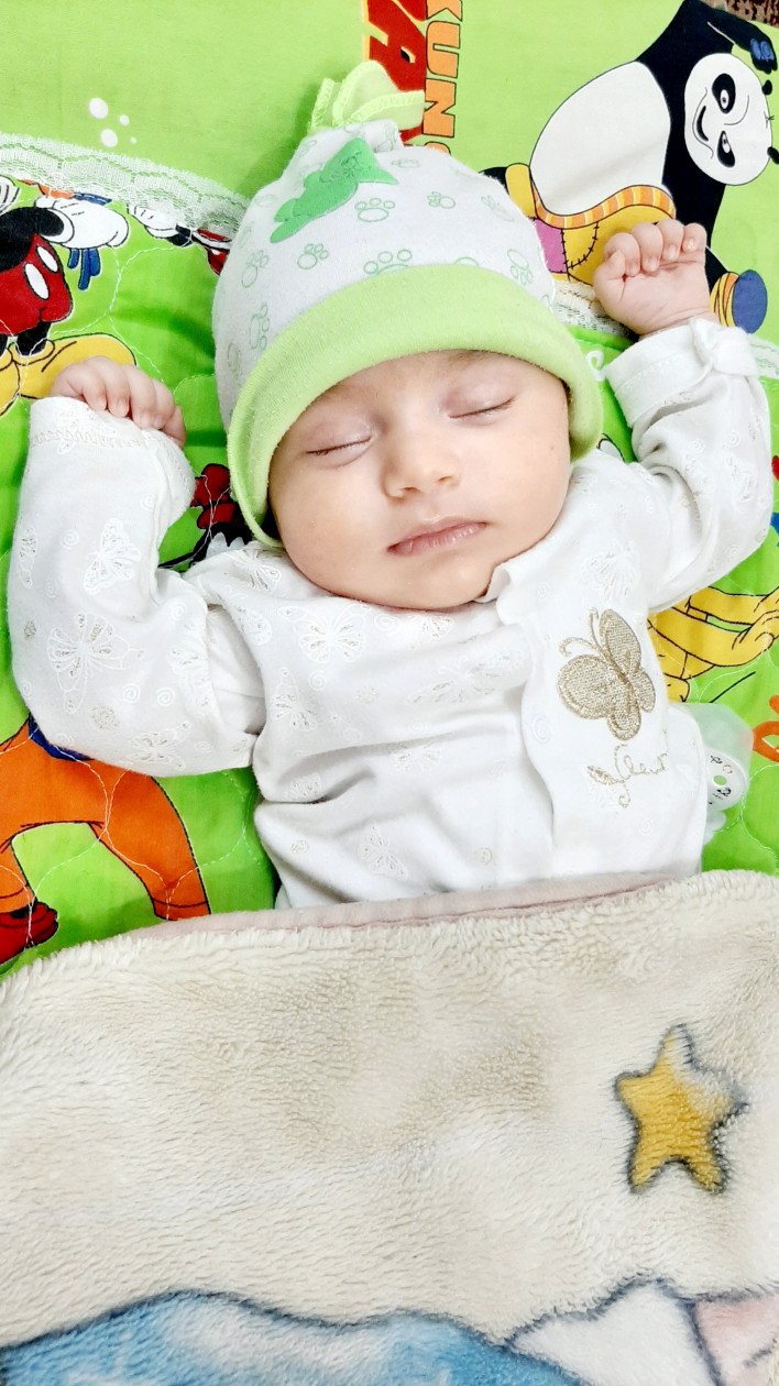 متولد شدن نوزاد مهدیسا