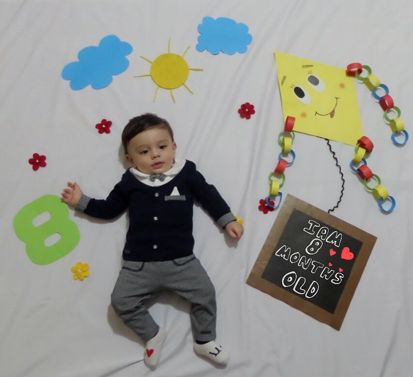 هشت ماهگی نوزاد sina hasani