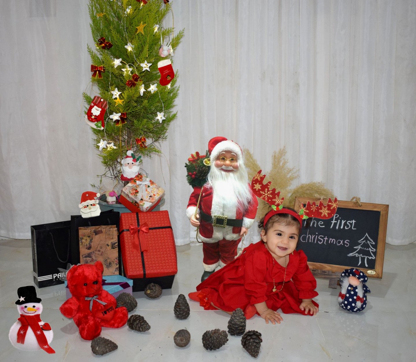 تم عکس زمستانی نوزاد رستا اکبری