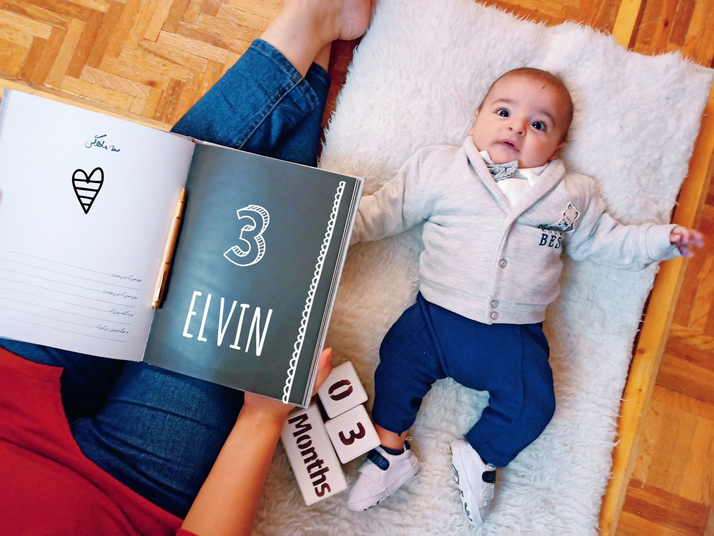 سه ماهگی نوزاد ائلوین ملازاده