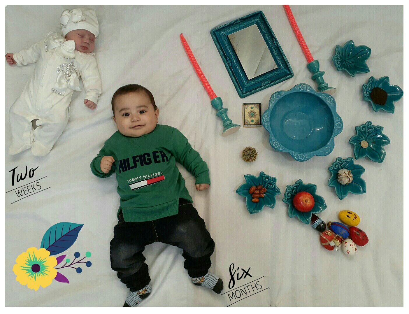 شش ماهگی نوزاد محمدجواد امیرلو