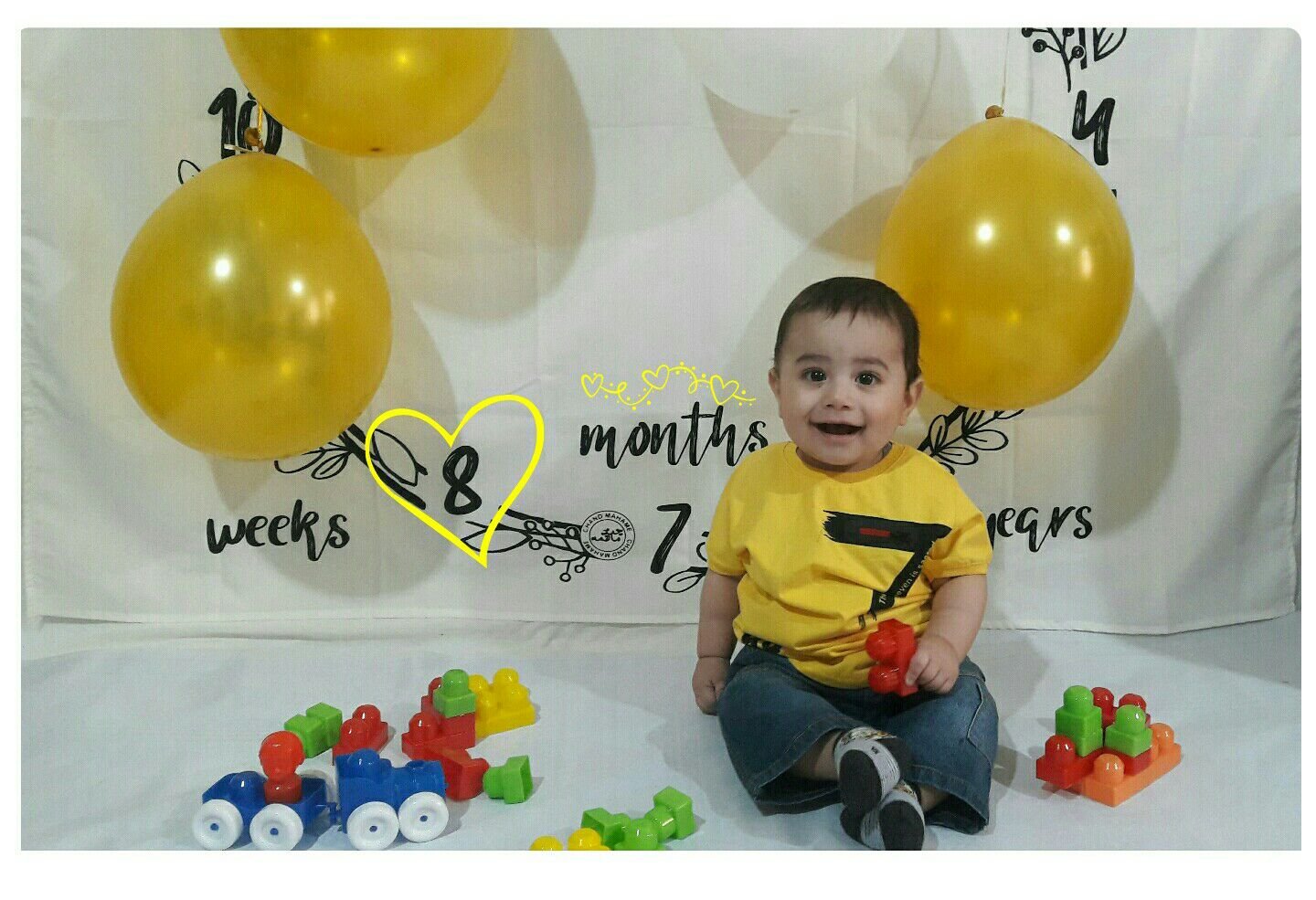 هشت ماهگی نوزاد محمدجواد امیرلو