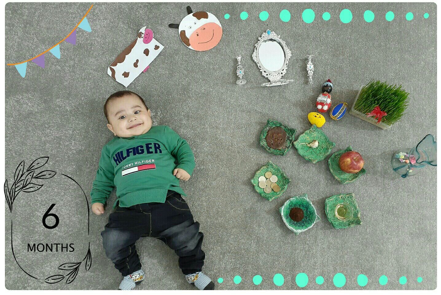 شش ماهگی نوزاد محمدجواد امیرلو