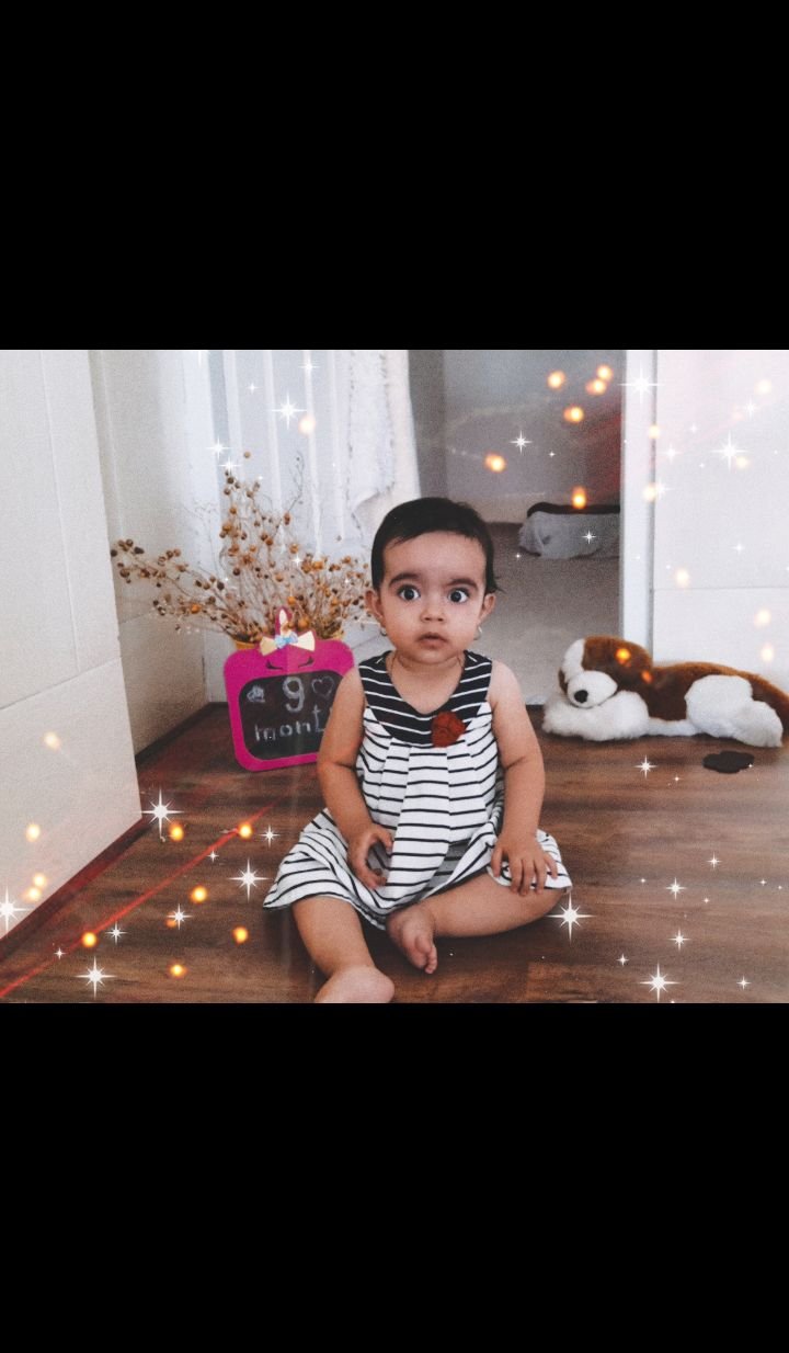 نه ماهگی نوزاد سوگند امامی