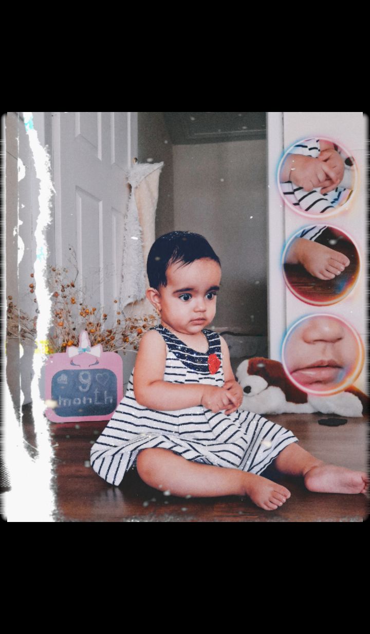 نه ماهگی نوزاد سوگند امامی