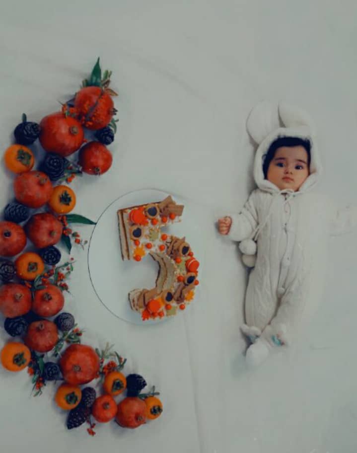 شروع غذای کمکی دلوین فخاریان