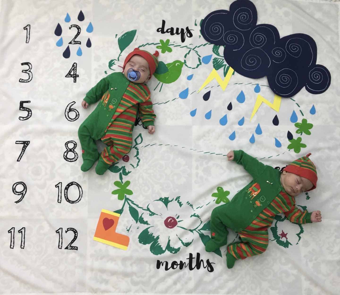 اولین خنده نوزاد هیراد و هاکان میرزایی