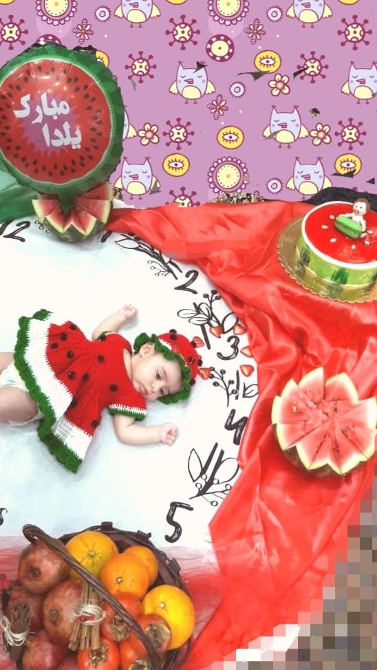 سه ماهگی نوزاد ارمیس رضاییان