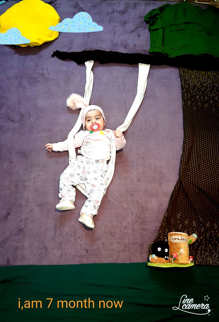 نه ماهگی نوزاد مانلی علی اکبر زاده مجاور