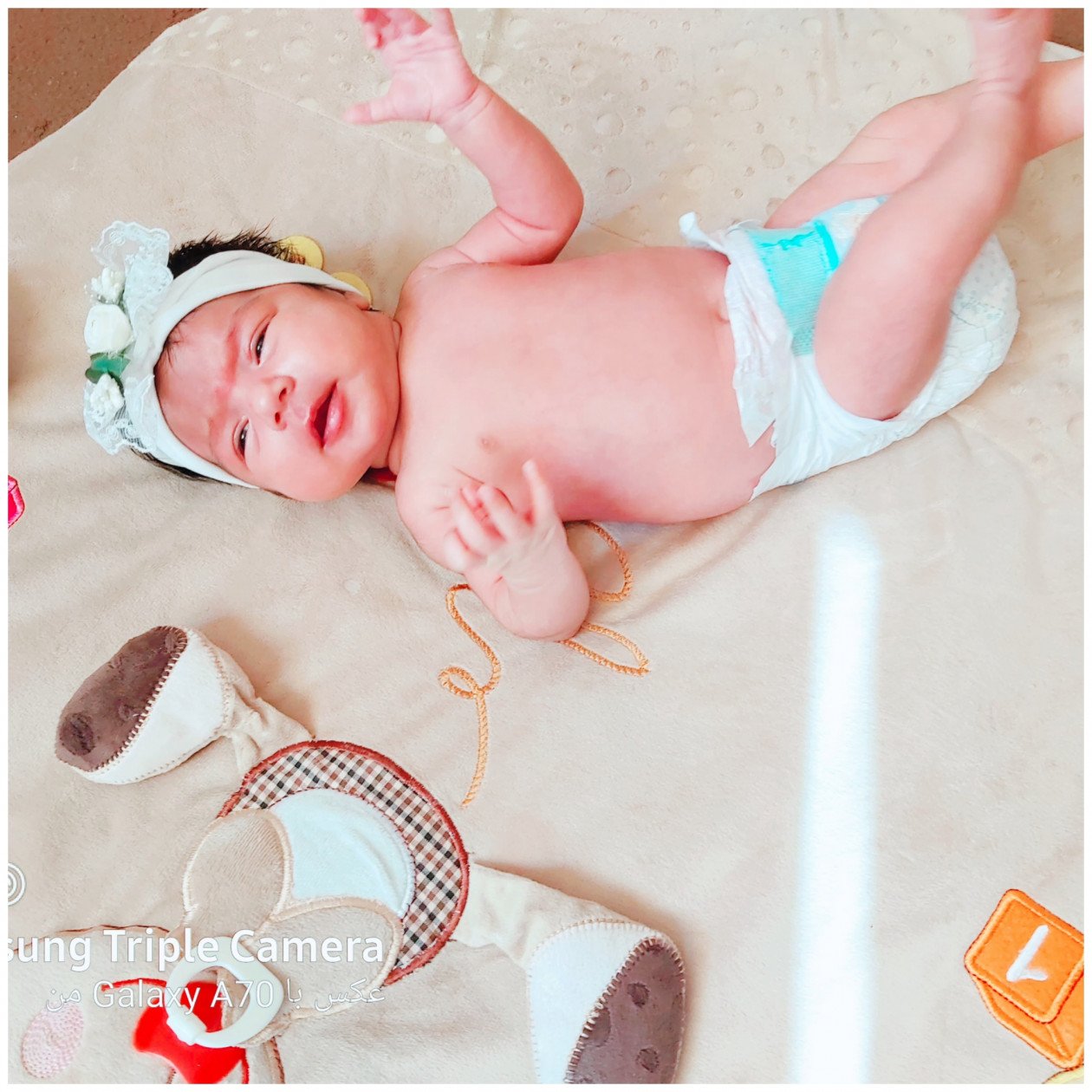 یک ماهگی نوزاد جانان موسوی