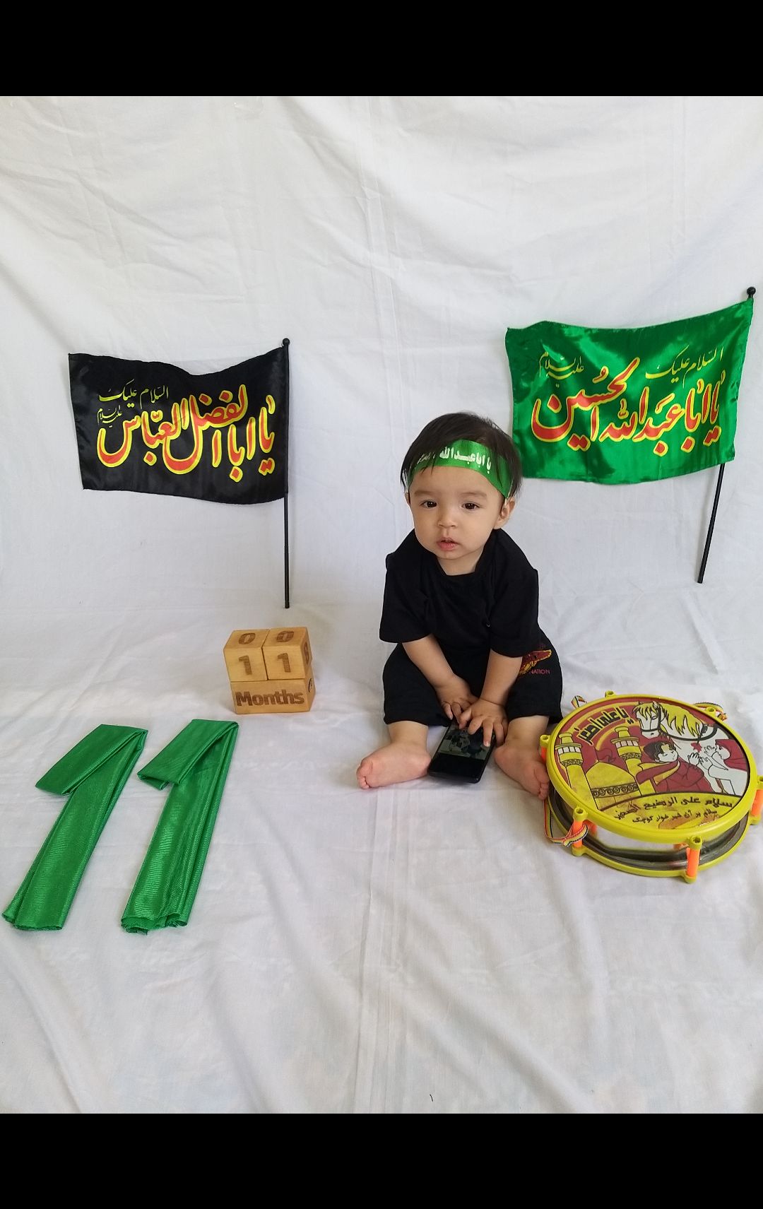 یازده ماهگی نوزاد سبحان احمدی