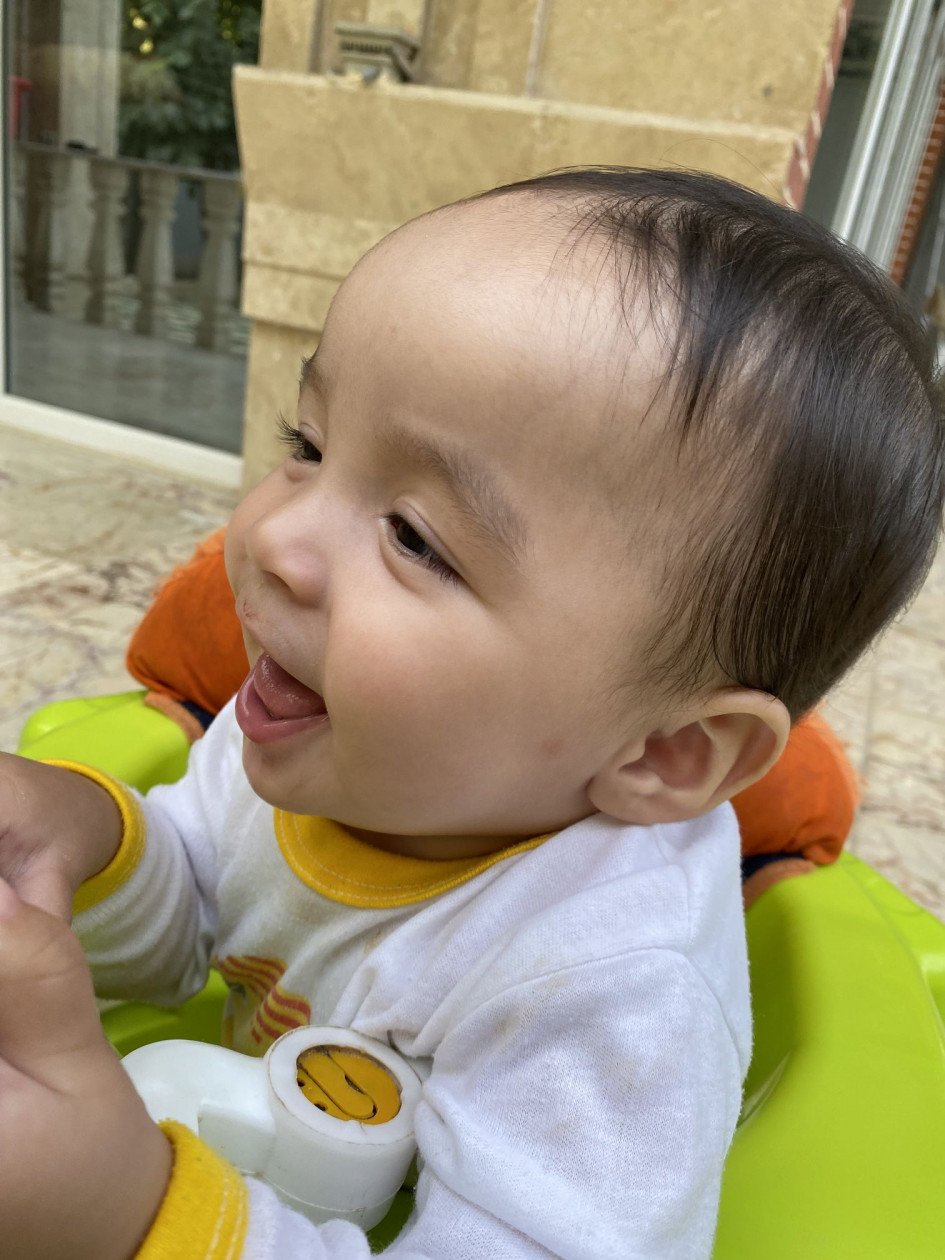 نه ماهگی نوزاد سبحان احمدی