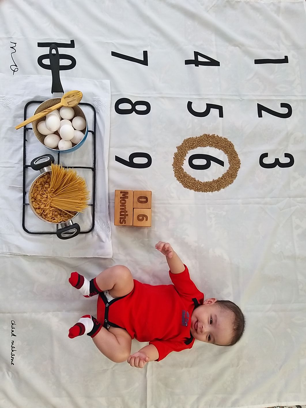 شش ماهگی نوزاد سبحان احمدی