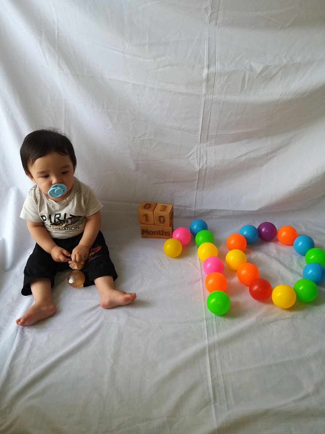 ده ماهگی نوزاد سبحان احمدی