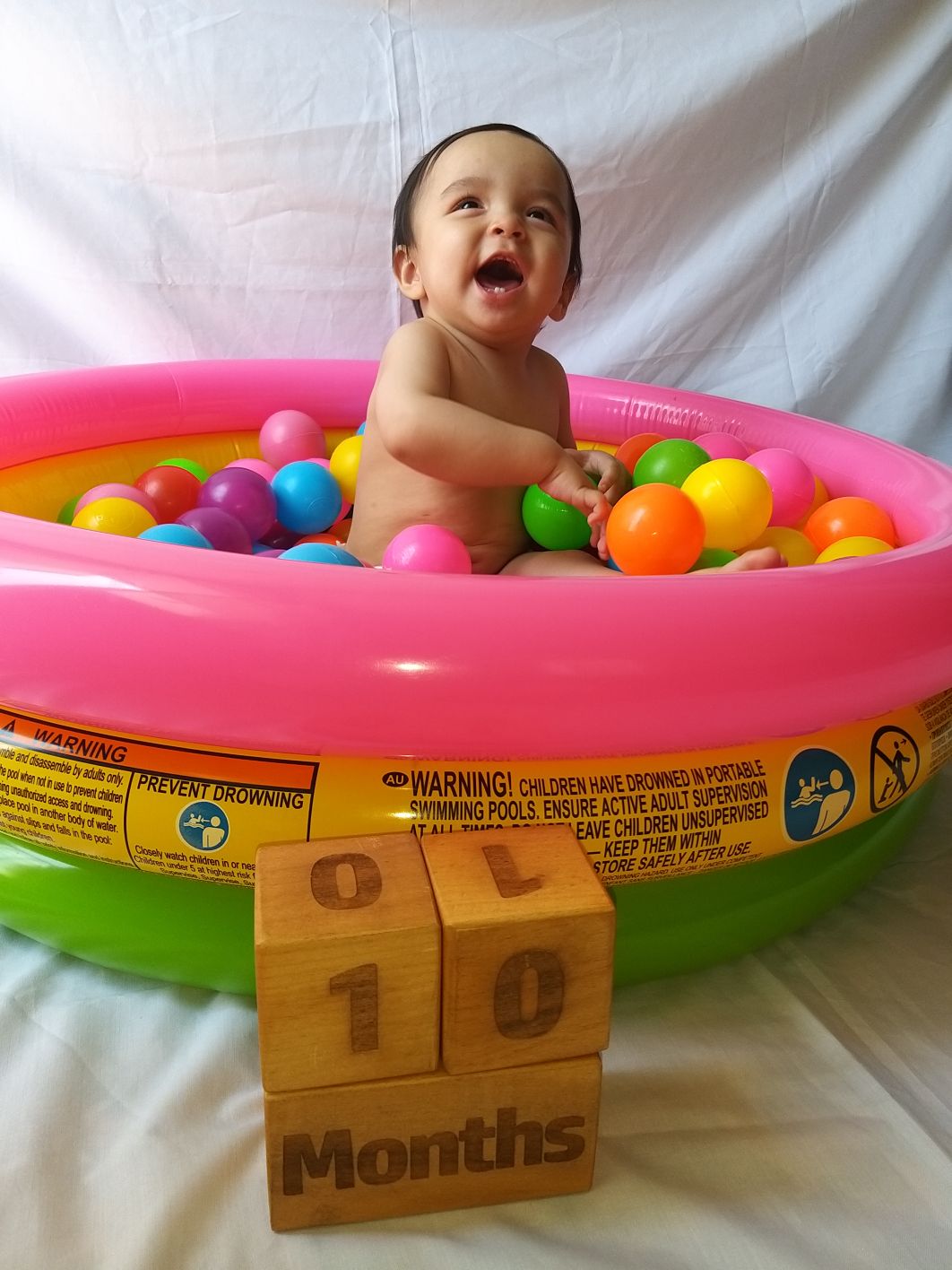 ده ماهگی نوزاد سبحان احمدی