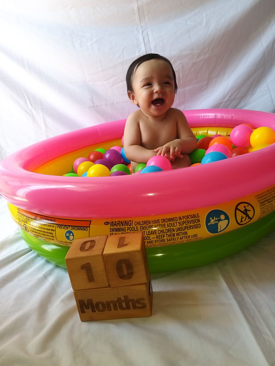 ده ماهگی نوزاد سبحان احمدی