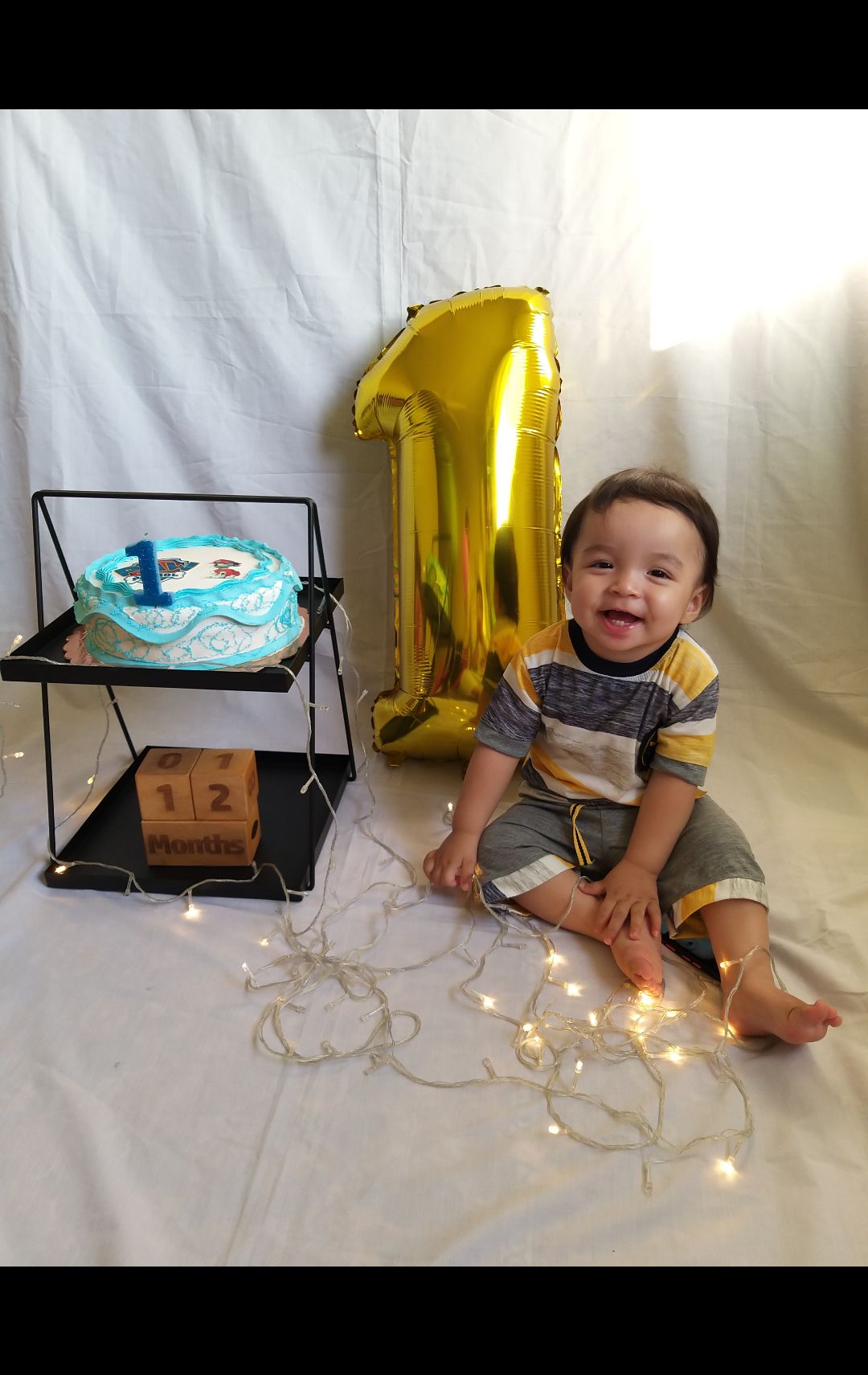 دوازده ماهگی نوزاد سبحان احمدی