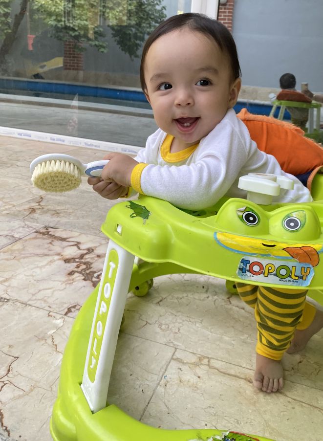 نه ماهگی نوزاد سبحان احمدی