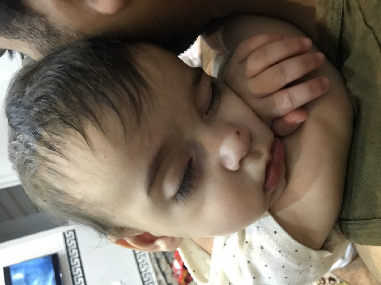 هشت ماهگی نوزاد اسما دانش