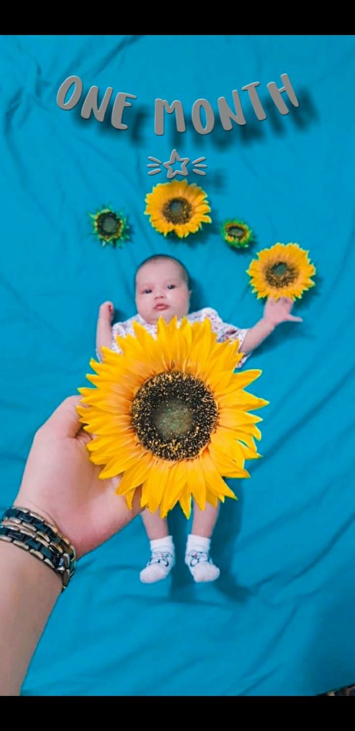 یک ماهگی نوزاد حلماسادات موسوی