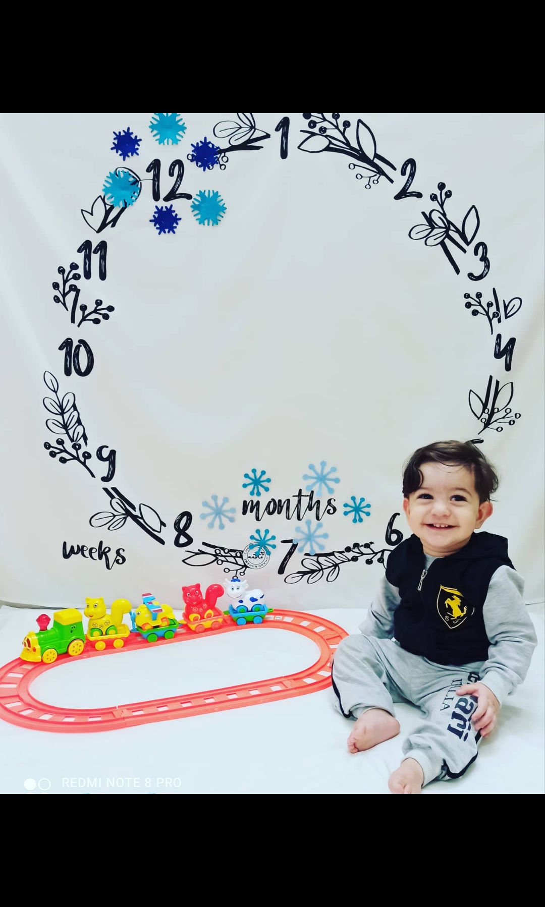 دوازده ماهگی نوزاد نویان نوده فراهانی