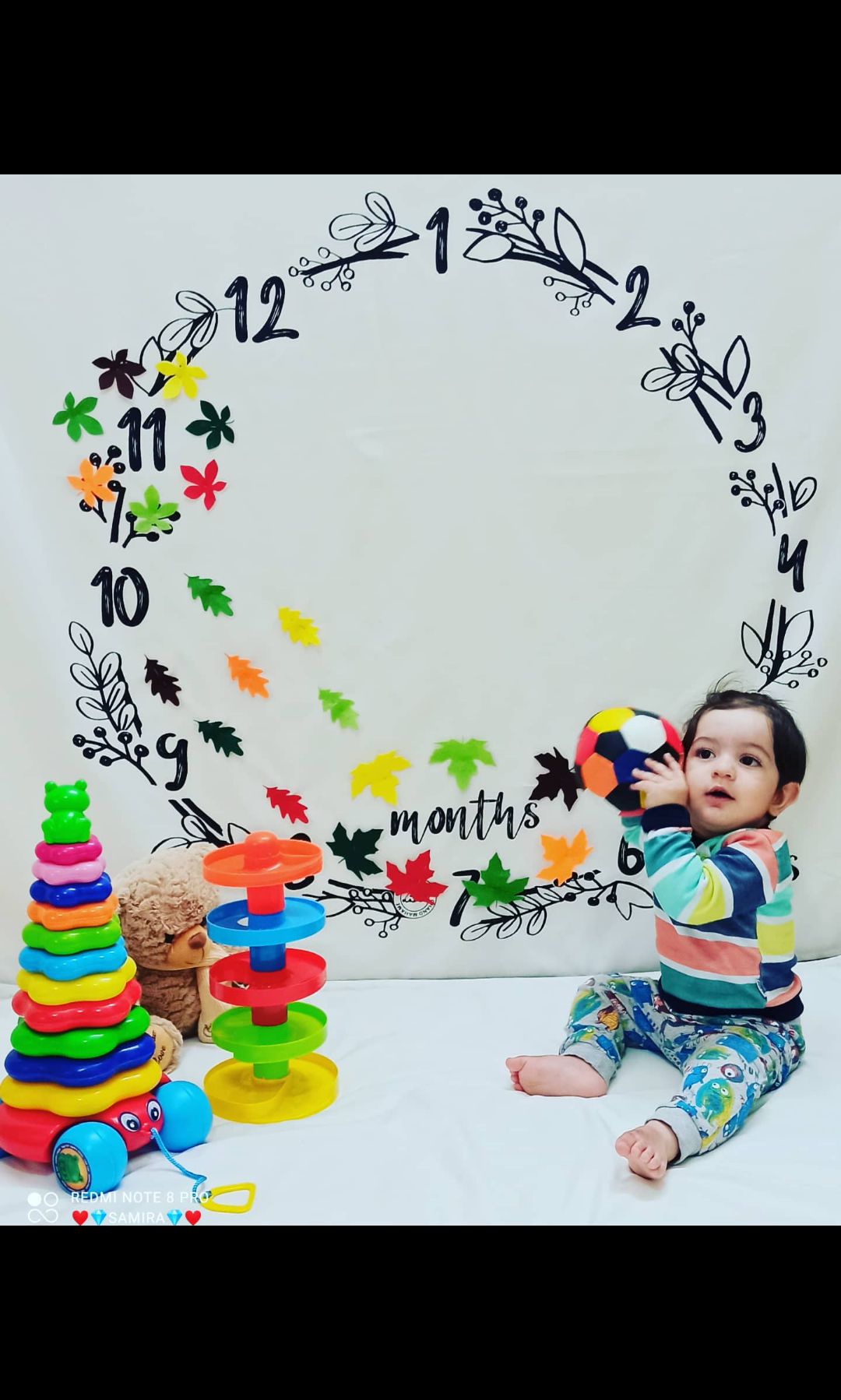 یازده ماهگی نوزاد نویان نوده فراهانی