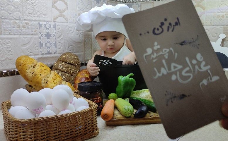 لباس آشپزی کودک طاها