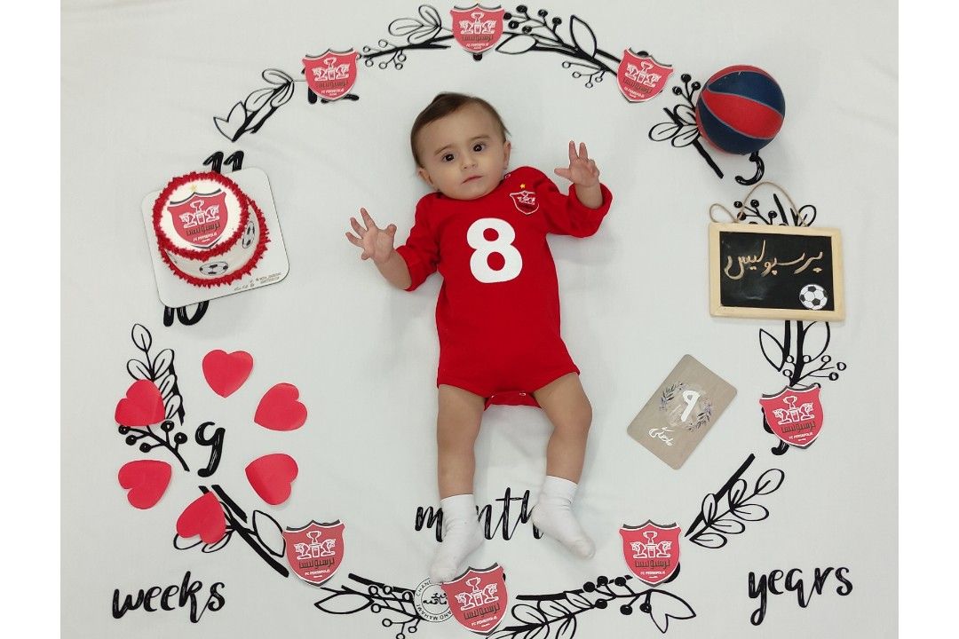 عکس اسپرت و ورزشی کودک طاها