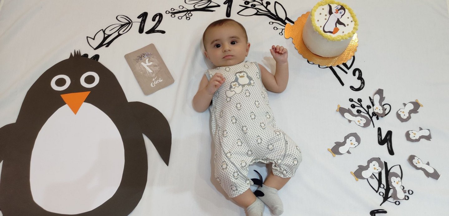 تم عکس تابستانی کودک طاها