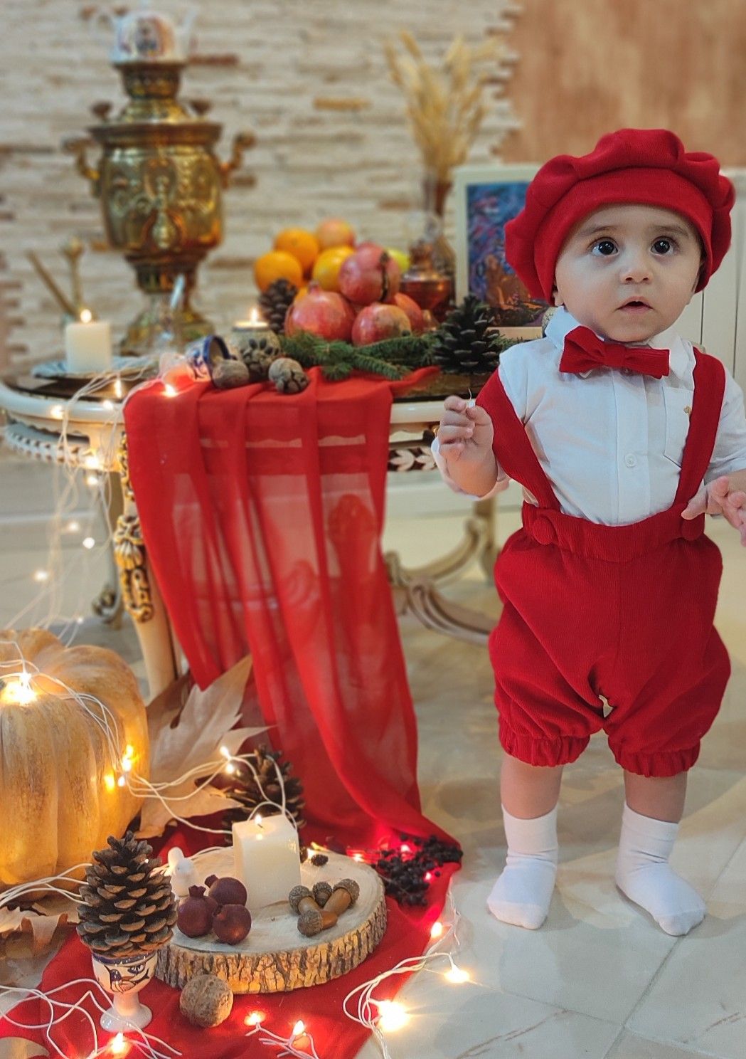 شب یلدا کودک طاها