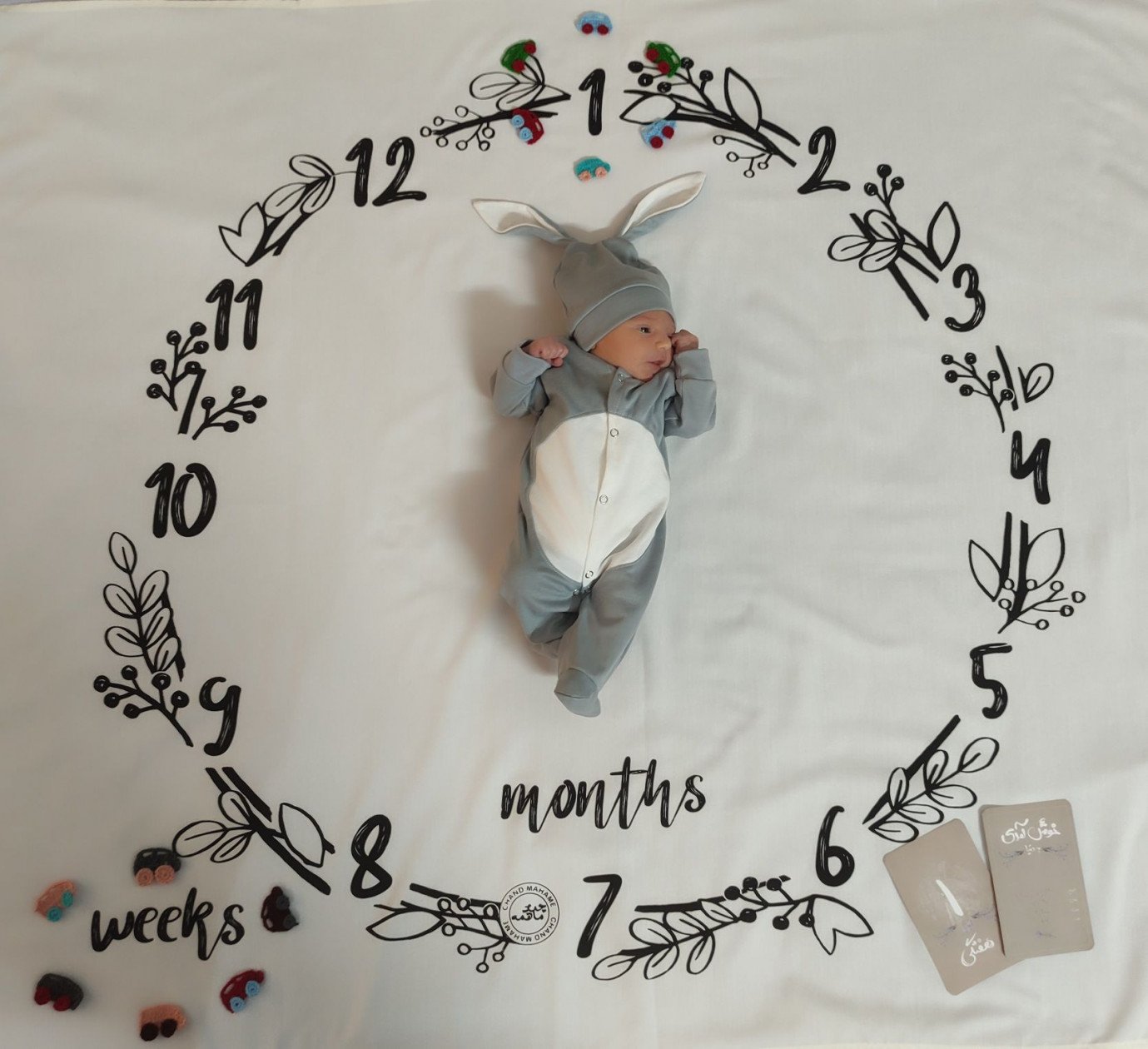 متولد شدن نوزاد طاها