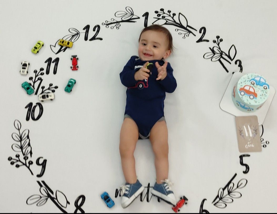 یازده ماهگی نوزاد طاها