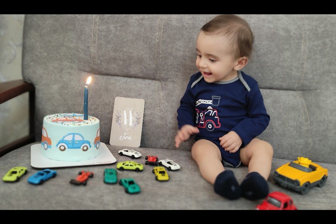 یازده ماهگی نوزاد طاها