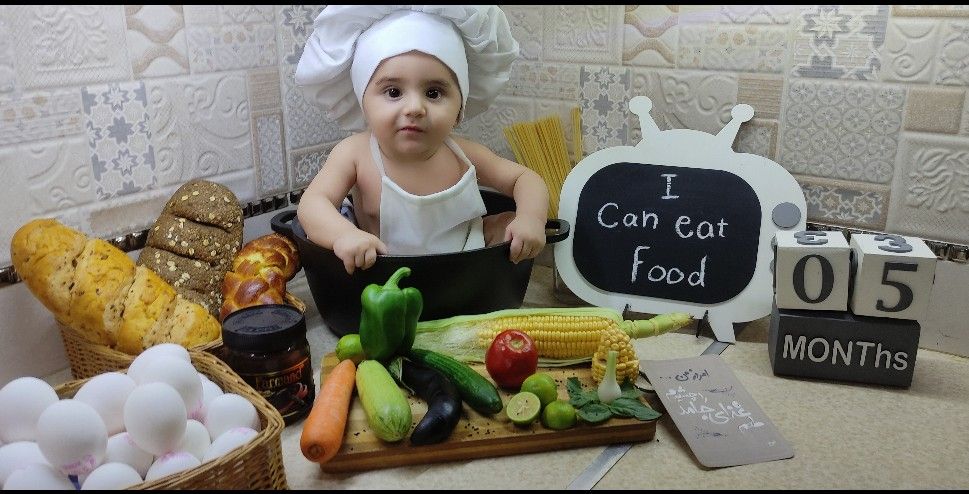 شروع غذای کمکی طاها