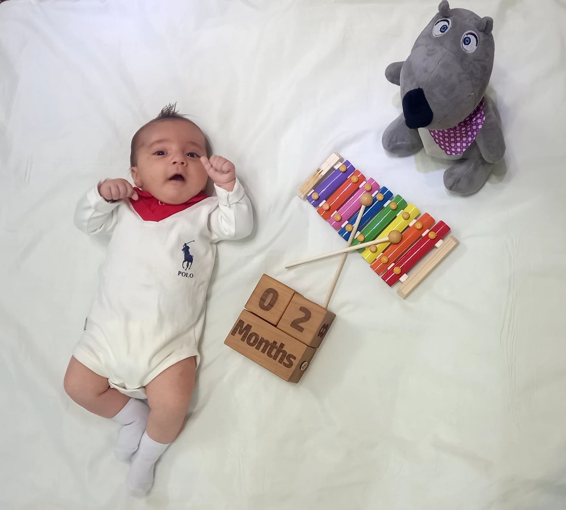 دو ماهگی نوزاد رادین اسدی