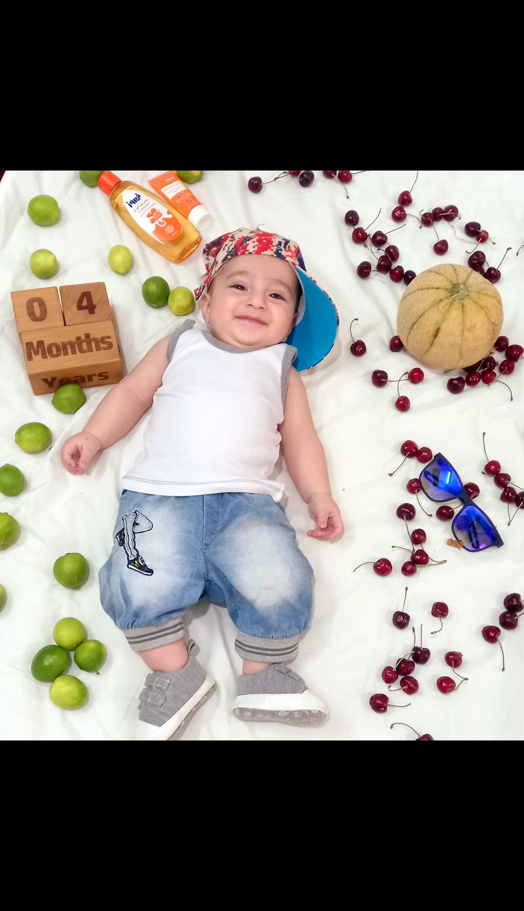 تم عکس تابستانی کودک رادین اسدی