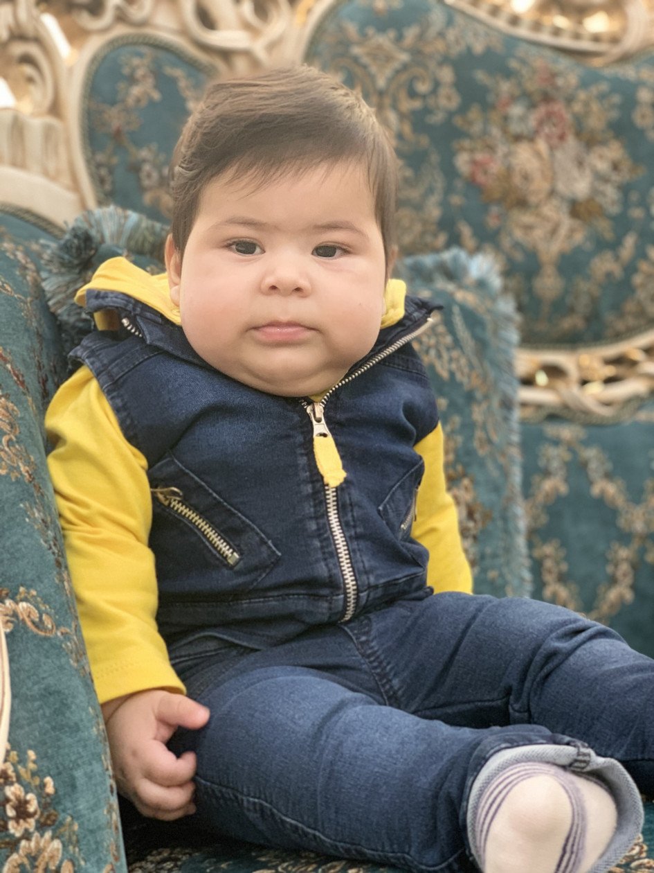 هشت ماهگی نوزاد محمد طاها اسلامی