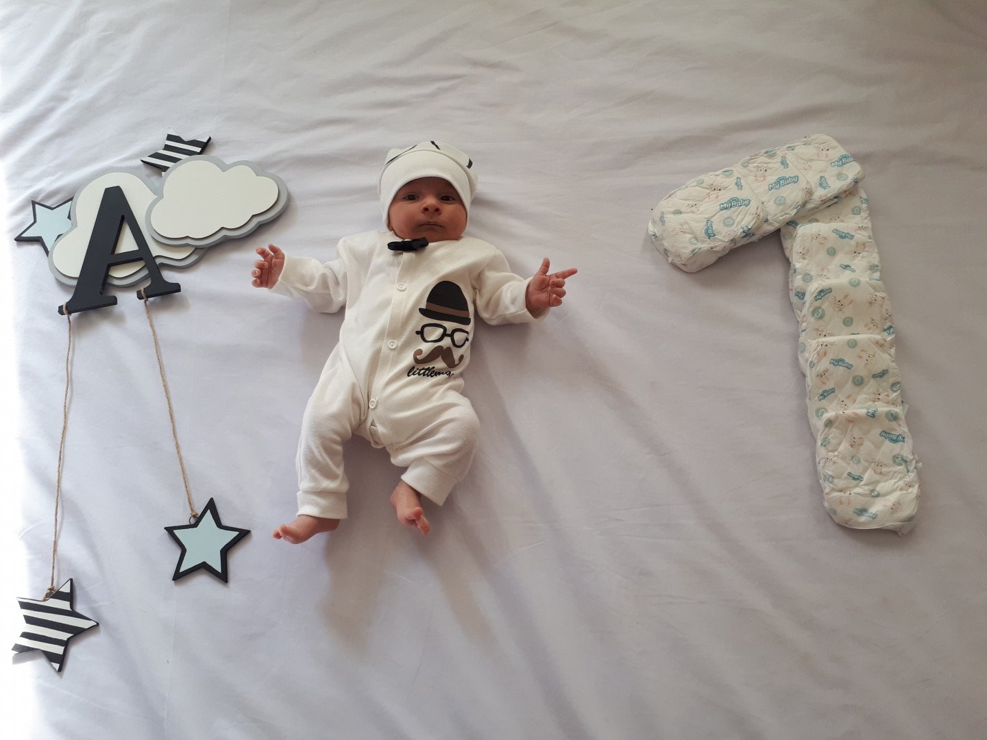 یک ماهگی نوزاد آرشام جزینی