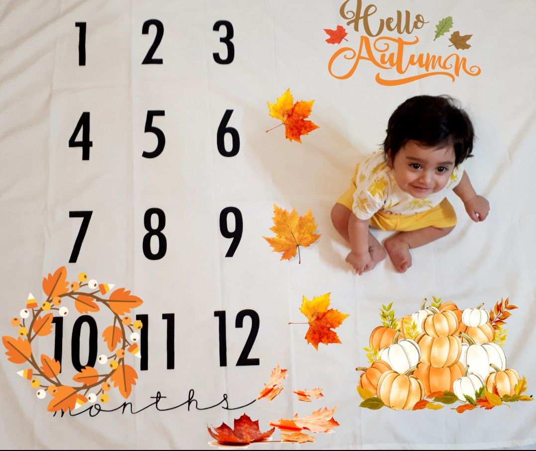 پارچه ماهگرد نوزاد طرح کلاسیک سید میلان فداکار