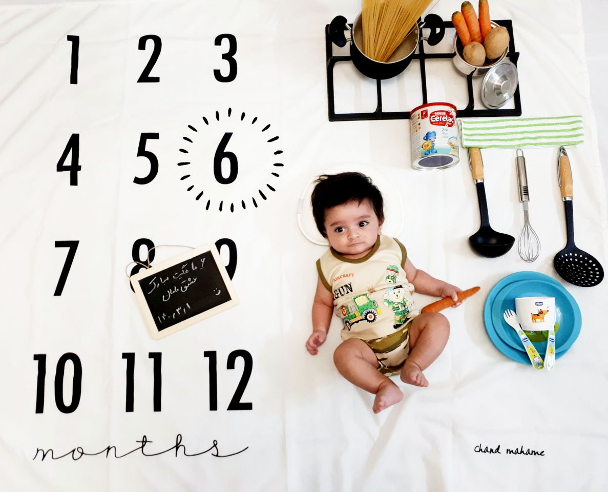 شش ماهگی نوزاد سید میلان فداکار