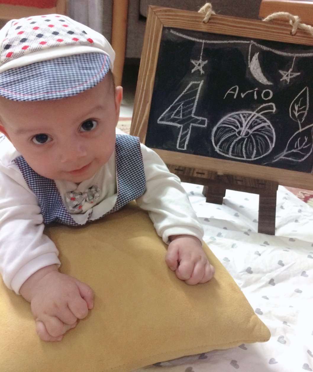 تم عکس پاییزی نوزاد آريو دارابي