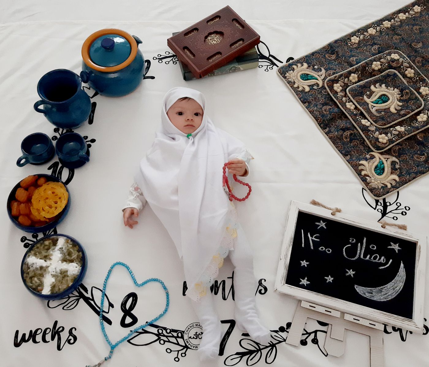 هشت ماهگی نوزاد تومریس نگارستانی