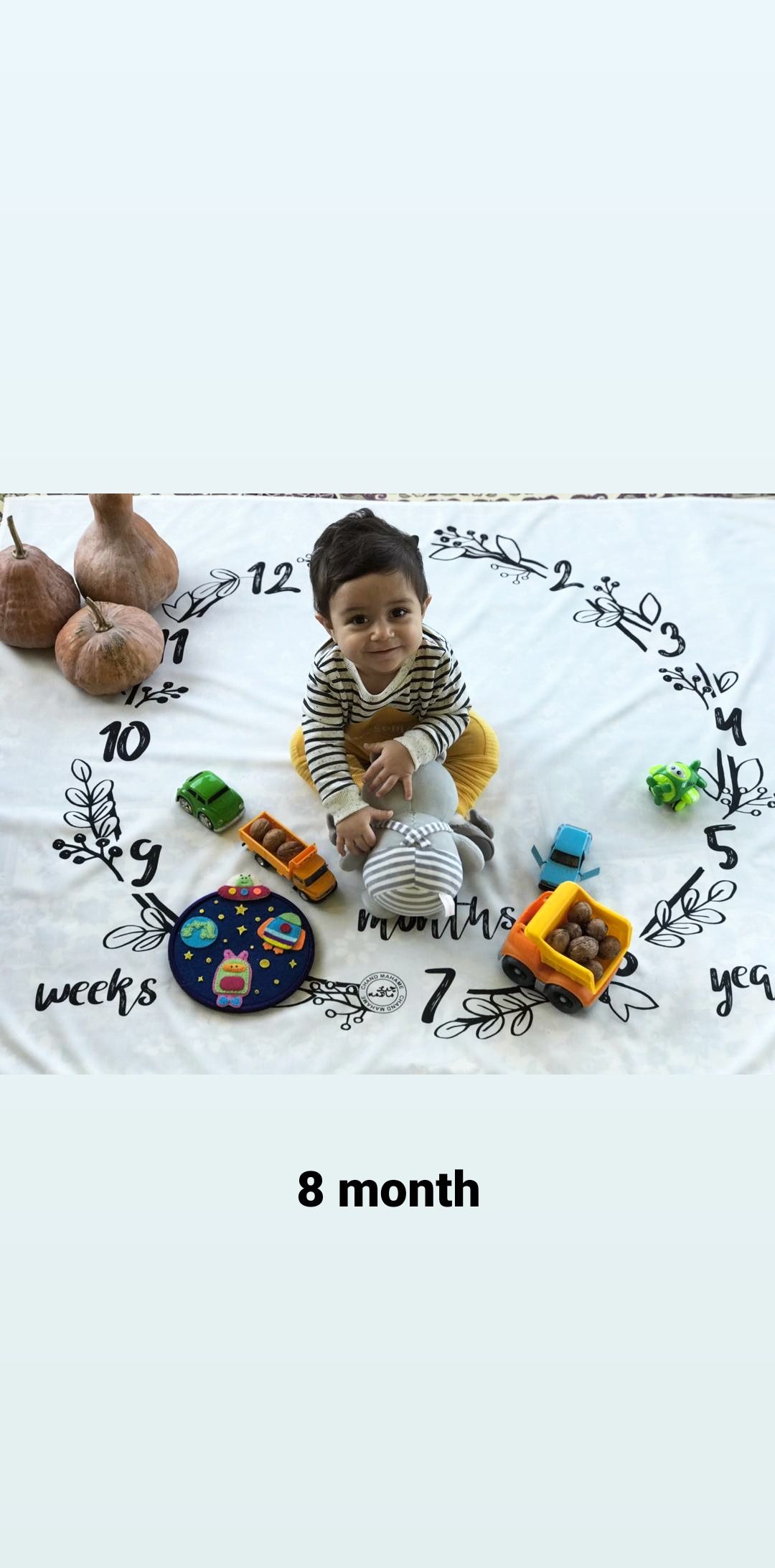 نه ماهگی نوزاد نیهاد عمران