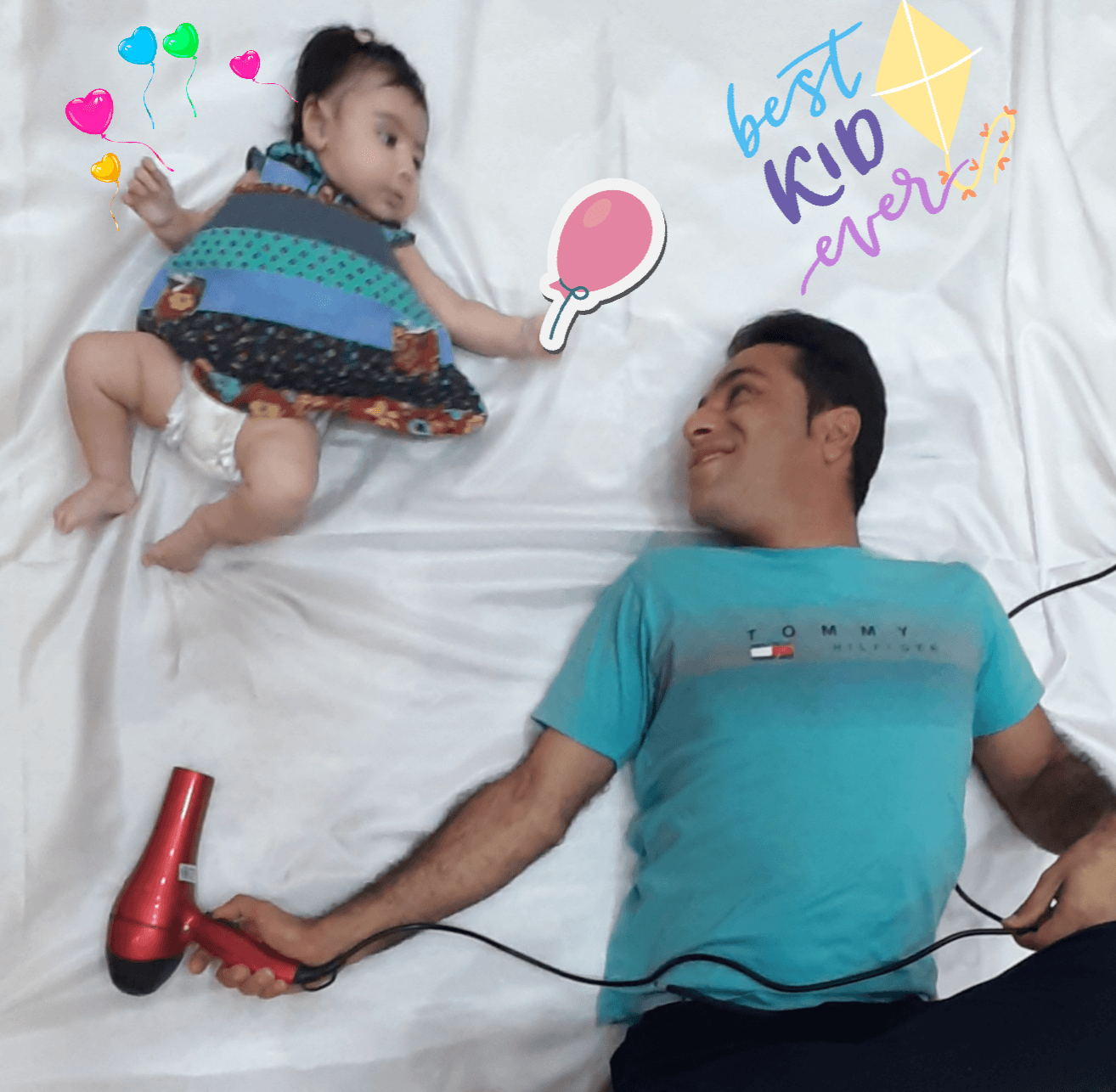 غلتیدن نوزاد مهرناز بهنیا