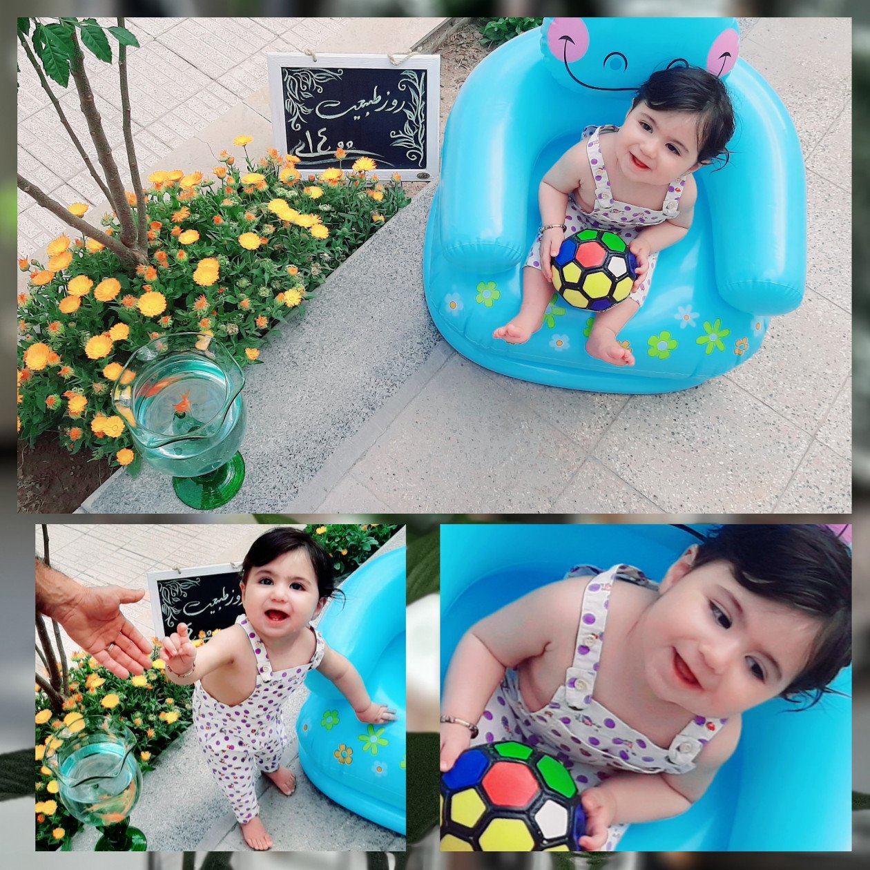 نه ماهگی نوزاد مهرناز بهنیا