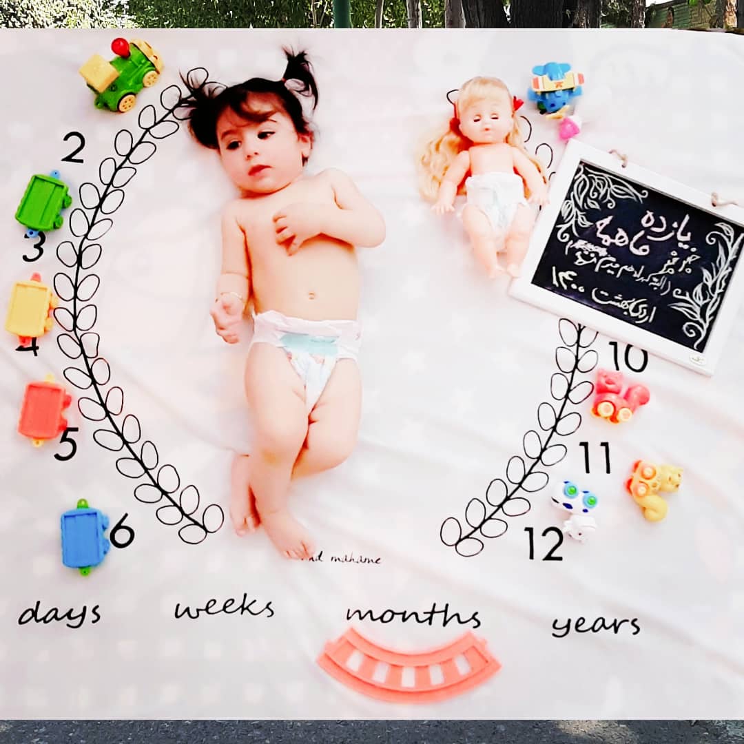 یازده ماهگی نوزاد مهرناز بهنیا