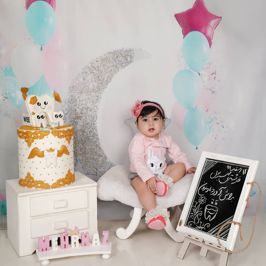 جشن دندونی نوزاد مهرناز بهنیا