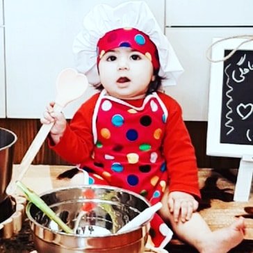 عکس کودک با تم شغلی مهرناز بهنیا